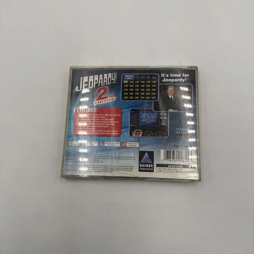 Jeopardy! 2nd Edition PlayStation PS1